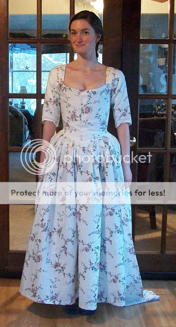 chintz dress front