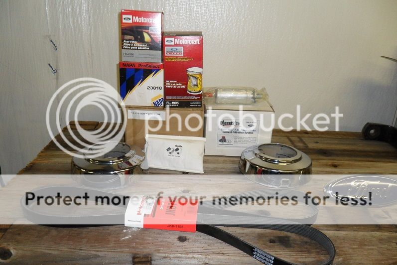 OBS Dieselsite Coolant Filter Kit, OEM Belt & Water Pump, Filters