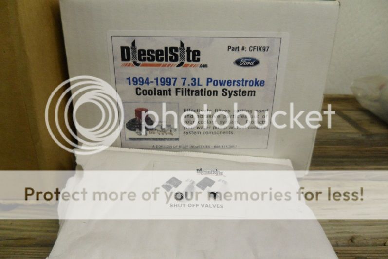 OBS Dieselsite Coolant Filter Kit, OEM Belt & Water Pump, Filters