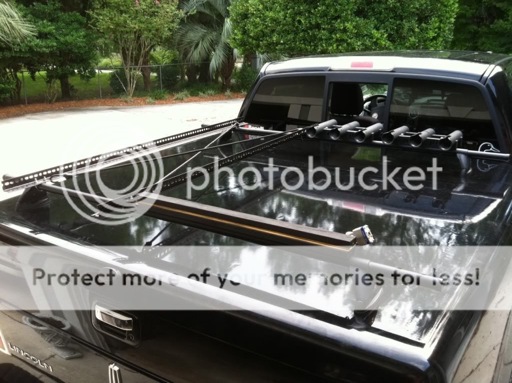 Tonneau Cover utility/fish rod rack build Ford F150 Forum Community